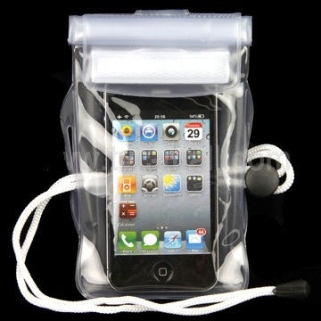 Clear Waterproof Pouch Bag for iPhone 4G/ iPhone 3G 3GS/ iPod Touch