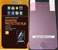 Sparkle Pink Anti-scratch Diamond Screen Protector For iPhone 4 4S