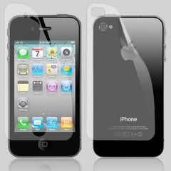 Front + Back Screen Protector for Apple iPhone 4G